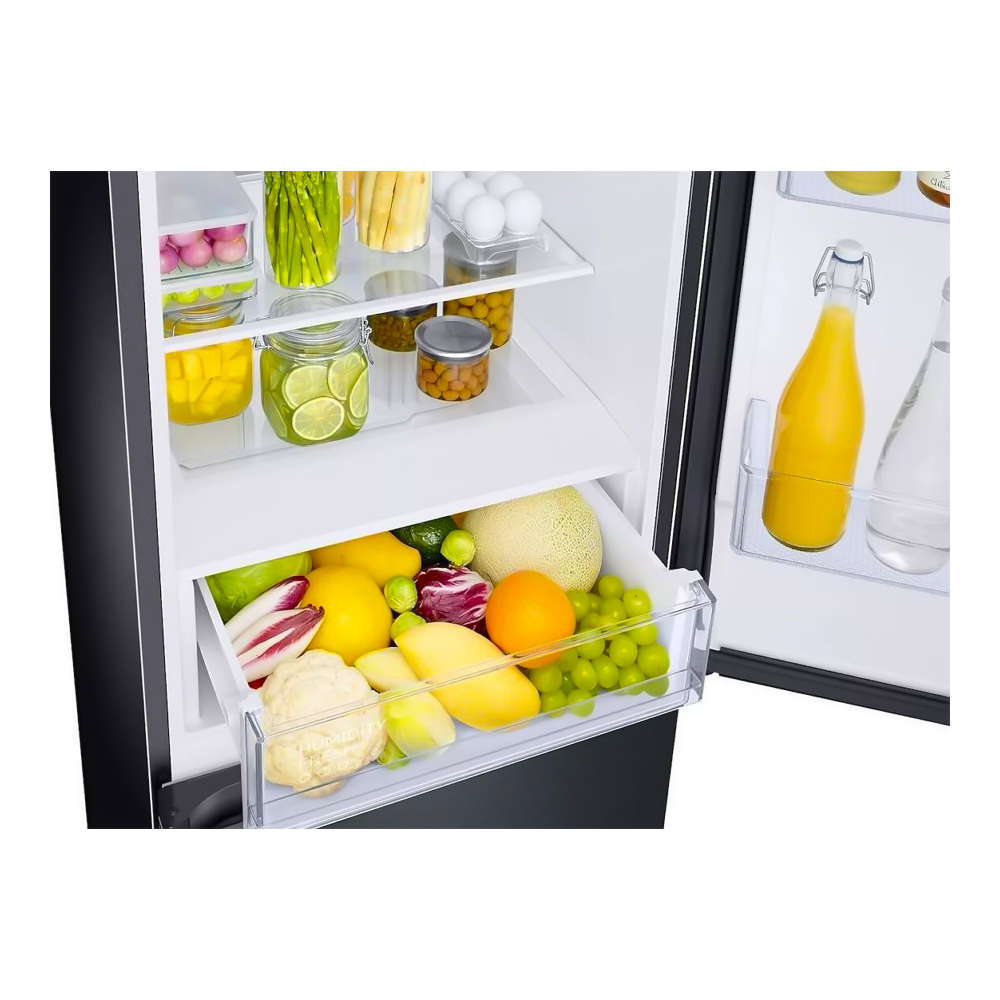 Холодильник двухдверный Samsung RB34C600EBN / 344 л / 185.3 см / E / Черный photo 6