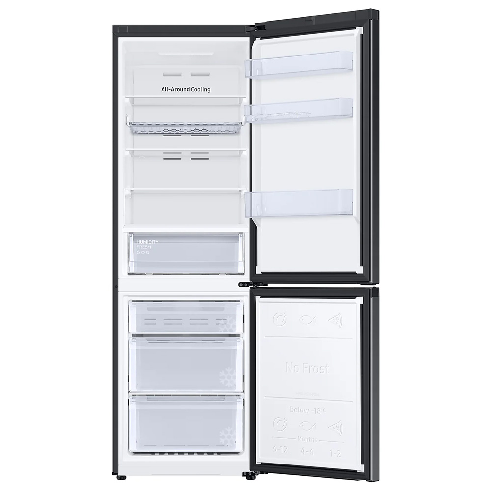 Frigider cu doua usi Samsung RB34C672DBN/EF / 344 l / 185.3 cm / D / Negru photo 4