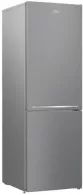 Холодильник с нижней морозильной камерой Beko RCSA366K40XBN, 343 л, 185.2 см, E, Серебристый