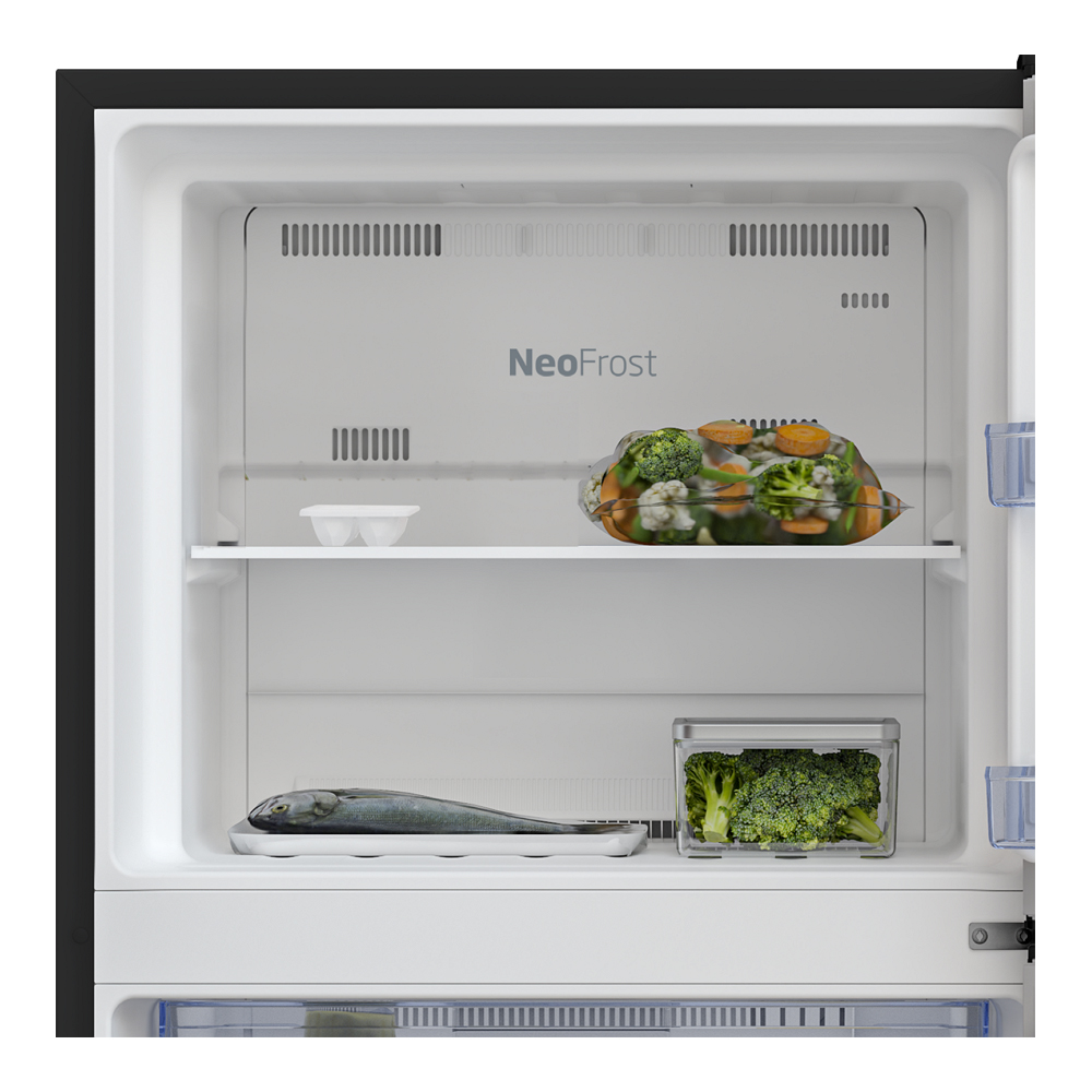Холодильник двухдверный Beko RDNT401I40SWBN / 375 л / 172 см / E / Черный photo 6