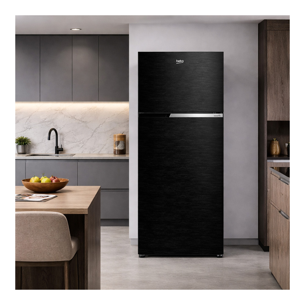 Холодильник двухдверный Beko RDNT401I40SWBN / 375 л / 172 см / E / Черный photo 7