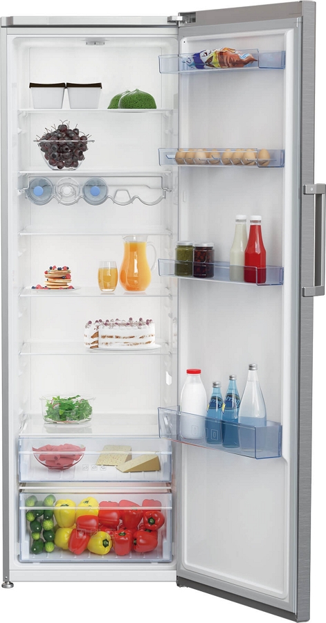 Frigider cu o usa Beko RSSE445K31XBN / 402 l / 185 cm / F / Gri photo 3