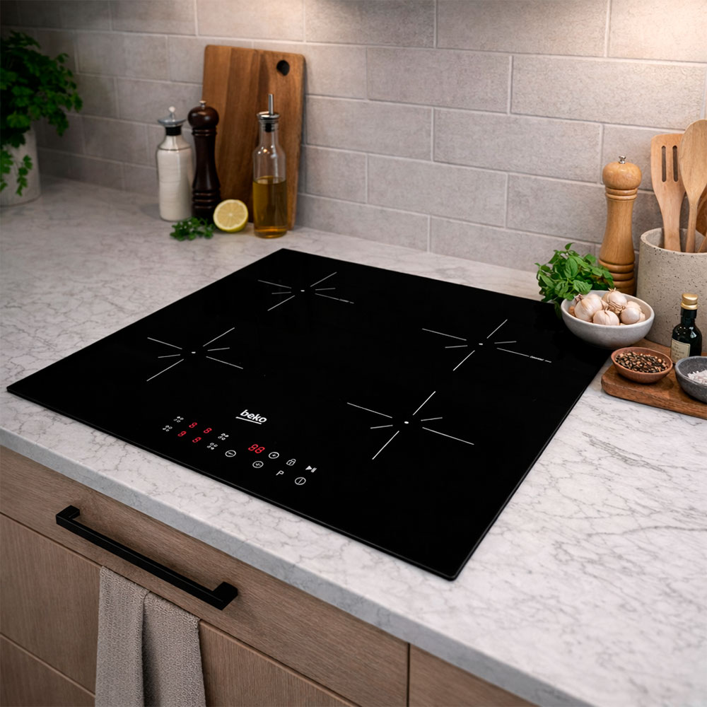 Встраиваемая индукционная панель Beko HII6442TBO photo 7