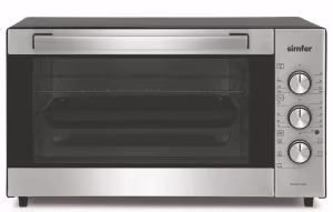 Электрическая печь Simfer S3502Turbo, 35 л, 1500 Вт, Серый