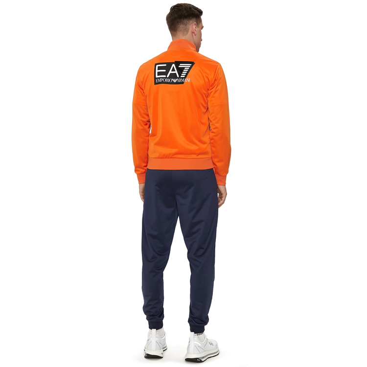 Trening pt Barbati EA7 EMPORIO ARMANI TRACKSUIT S Oranj-albastru photo 5
