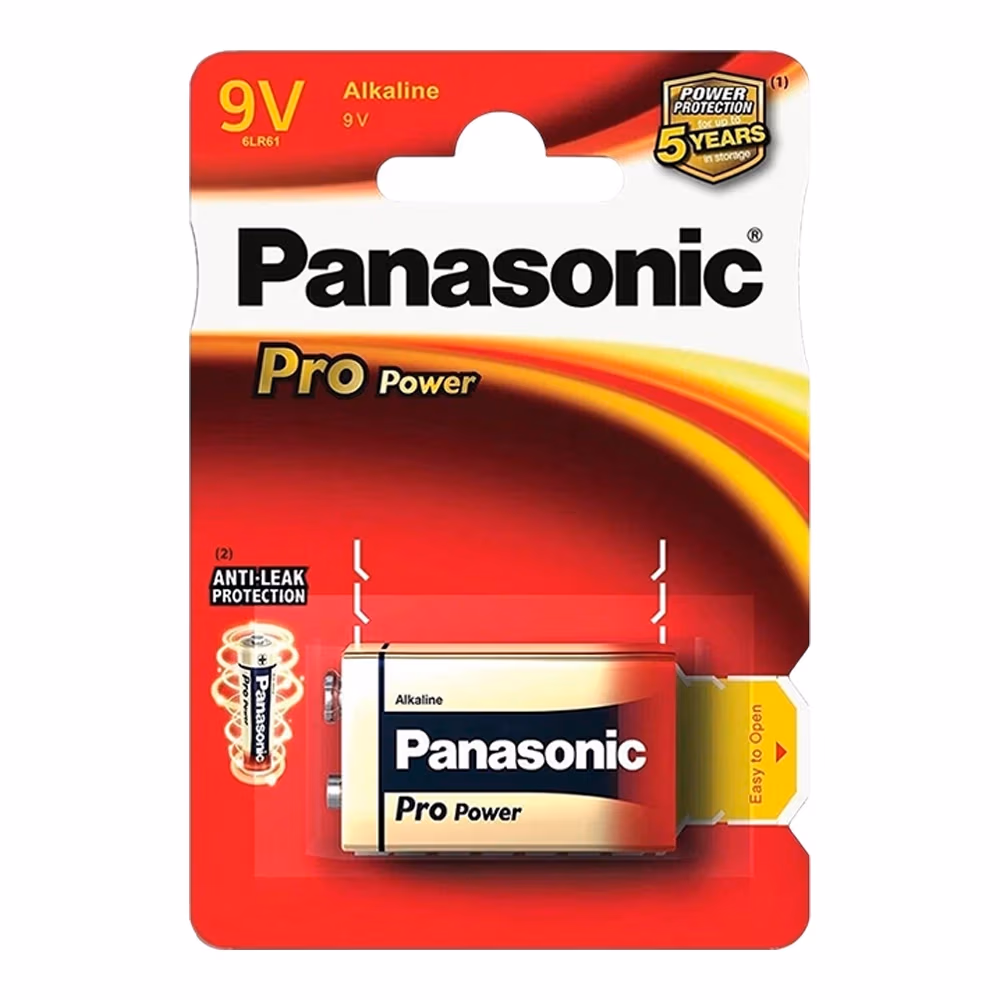 Батарейка Panasonic Pro Power 6LR61XEG/1BP Crona