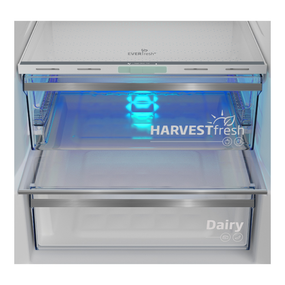 Frigider cu doua usi Beko B5RCNA365ZXBR / 316 l / 186.5 cm / D / Grafit photo 6