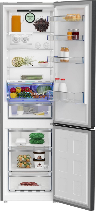 Холодильник двухдверный Beko B5RCNA405LXBR / 355 л / 203.5 см / D / Серый photo 8