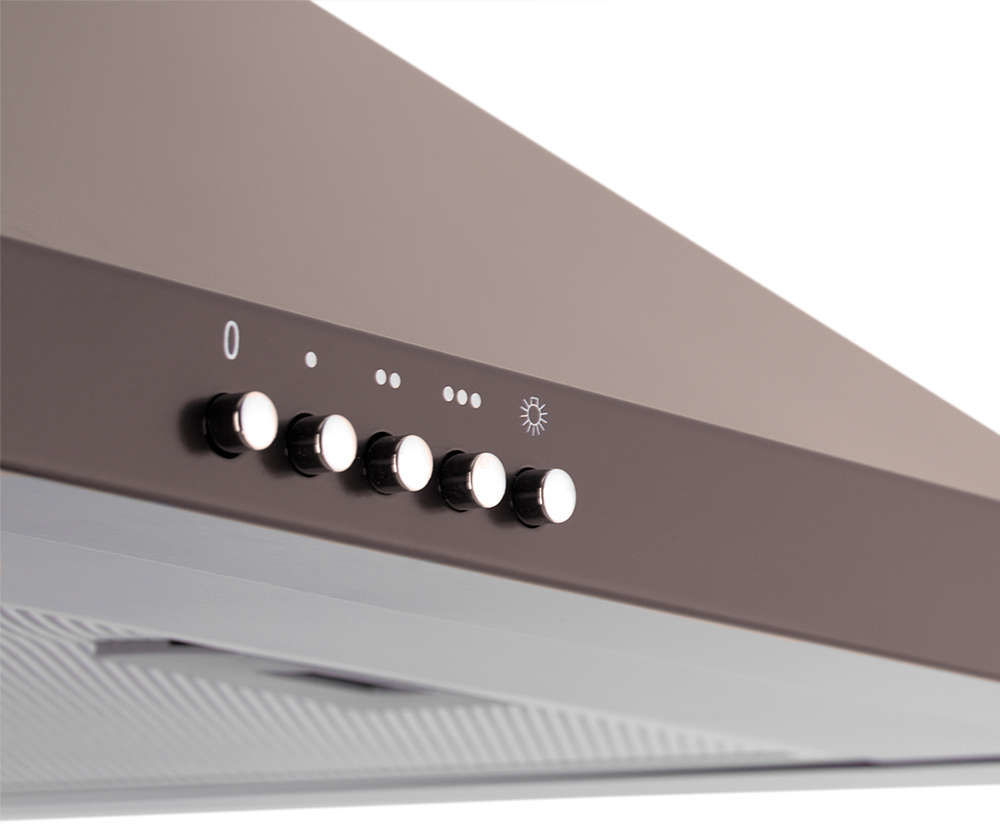 Вытяжка Pyramida KH 60 BR / Купольная / До 24 кв.м / Коричневый photo 2