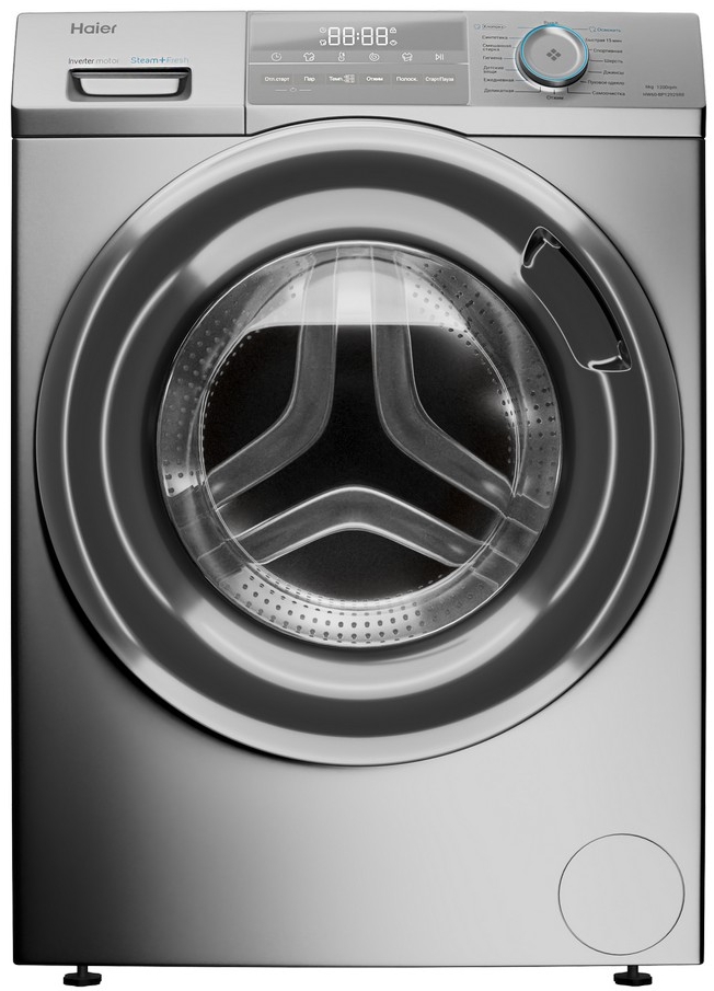 Стиральная машина Haier HW60-BP12929BS 6 кг / 1200 об/мин / A+++ / Cерый photo 1