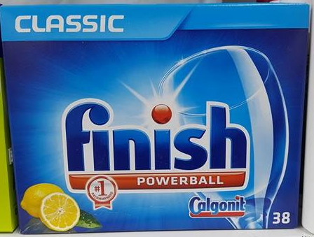 Таблетки для ПММ Finish Finish Powerball Lemon 38 tabs photo 1 Таблетки для ПММ Finish Finish Powerball Lemon 38 tabs photo 1