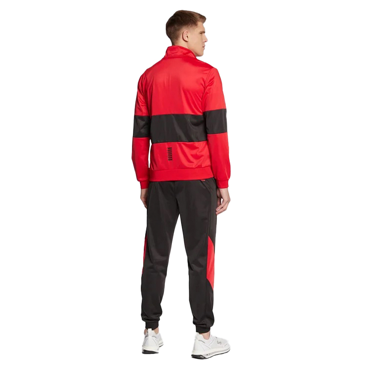 Trening pt Barbati EA7 EMPORIO ARMANI TRACKSUIT S Rosu-negru photo 3