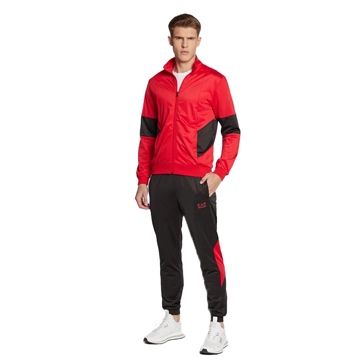 Trening pt Barbati EA7 EMPORIO ARMANI TRACKSUIT S Rosu-negru photo 5