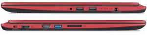 Ноутбук Acer Aspire A315-31(NX.GR5EU.009) Oxidant Red, Pentium, 4 ГБ ГБ, Linux, Чёрный с красным thumbnav 3