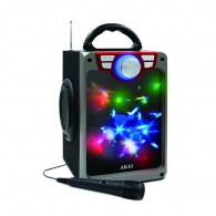 Портативная колонка AKAI CEU7300-BT Black thumbnav 5
