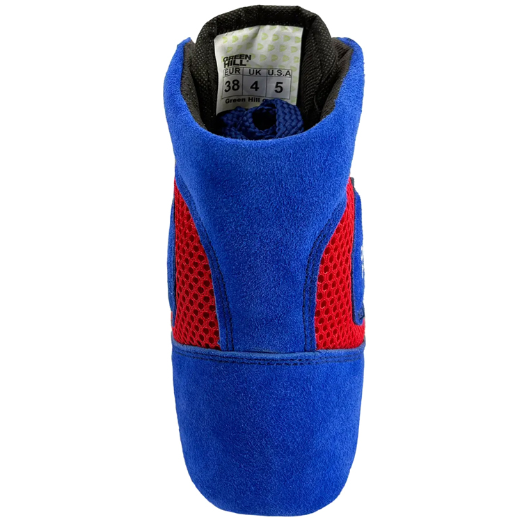 Борцовки Green Hill Sambo Shoes Fias / 34 см / Красный/Синий photo 3