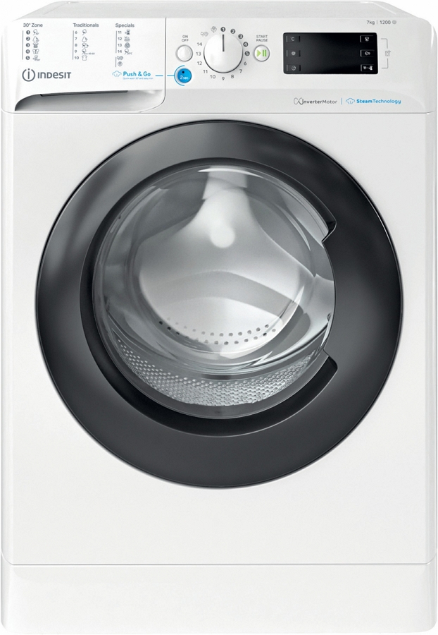 Стиральная машина Indesit BWSE71295XWBV 7 кг / 1200 об/мин / B / Белый photo 1