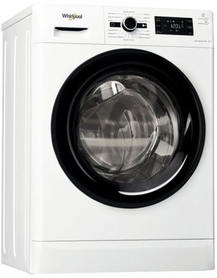 Стиральная машина Whirlpool FWSG61083WBV 6 кг / 1000 об/мин / A+++ / Белый photo 1