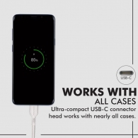 Кабель USB-A - USB Type-C Promate PowerBeam-25C White thumbnav 5
