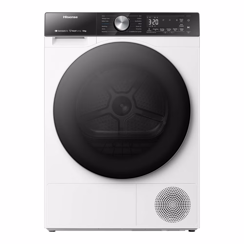 Masina de uscat rufe Hisense DH5S102BW 