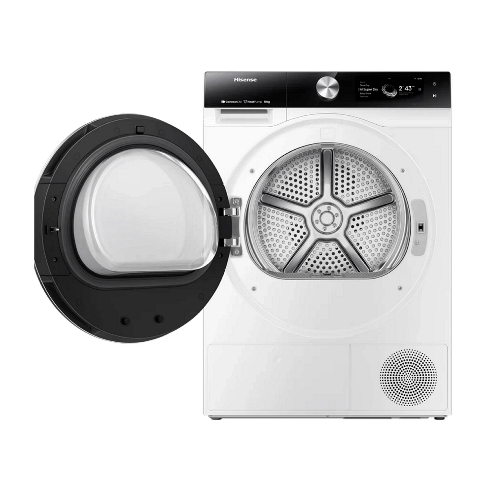 Сушильная машина Hisense DH7S107BW / 10 кг / A+++ / Белый photo 2