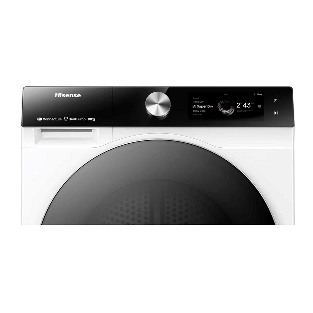 Сушильная машина Hisense DH7S107BW / 10 кг / A+++ / Белый photo 3