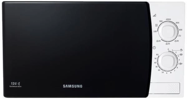 Микроволновая печь соло Samsung ME81KRW1, 23 л, 800 Вт, Белый