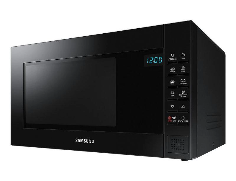Микроволновая печь соло Samsung ME88SUB/BW, 23 л, 800 Вт, Черный
