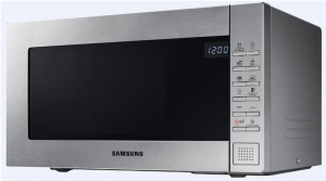Микроволновая печь соло Samsung ME88SUT/BW, 23 л, 800 Вт, Серебристый