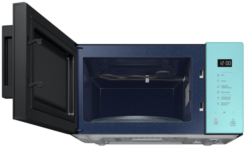 Микроволновая печь Samsung MG23T5018ANBW 1250 Вт / 23 л / Зеленый photo 2