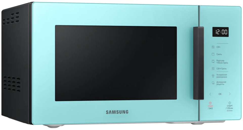 Микроволновая печь Samsung MG23T5018ANBW 1250 Вт / 23 л / Зеленый photo 3