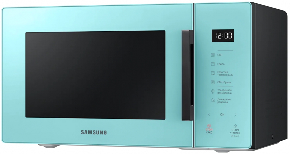 Микроволновая печь Samsung MG23T5018ANBW 1250 Вт / 23 л / Зеленый photo 5