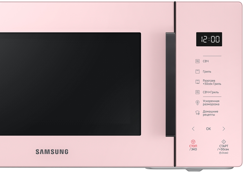 Микроволновая печь Samsung MG23T5018APBW 1250 Вт / 23 л / Розовый photo 4