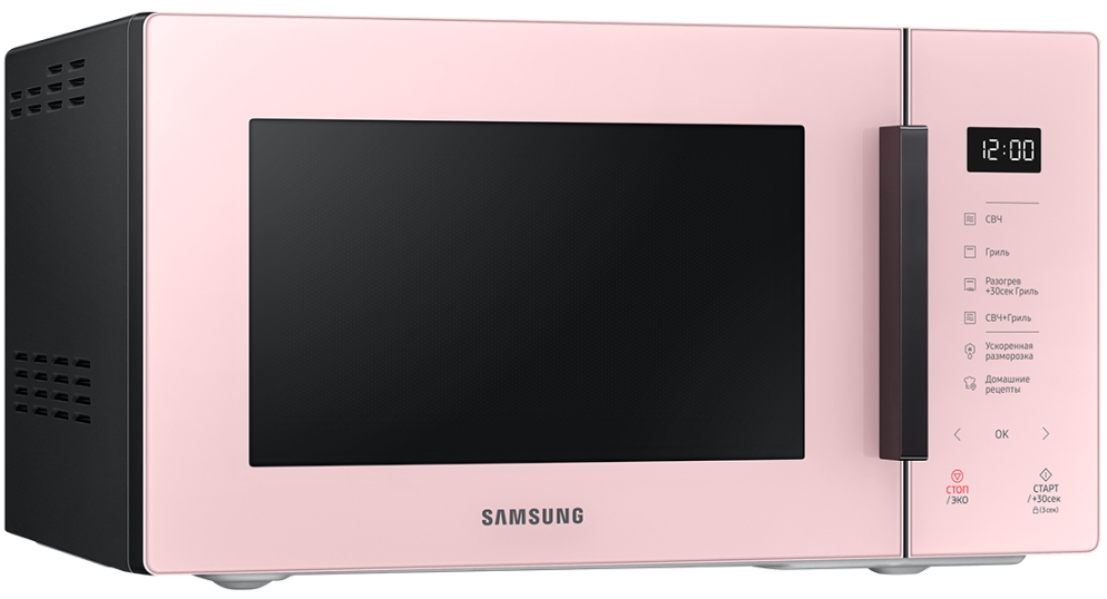 Микроволновая печь Samsung MG23T5018APBW 1250 Вт / 23 л / Розовый photo 5