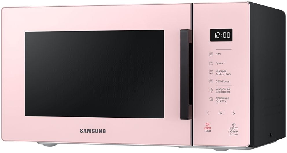 Микроволновая печь Samsung MG23T5018APBW 1250 Вт / 23 л / Розовый photo 6