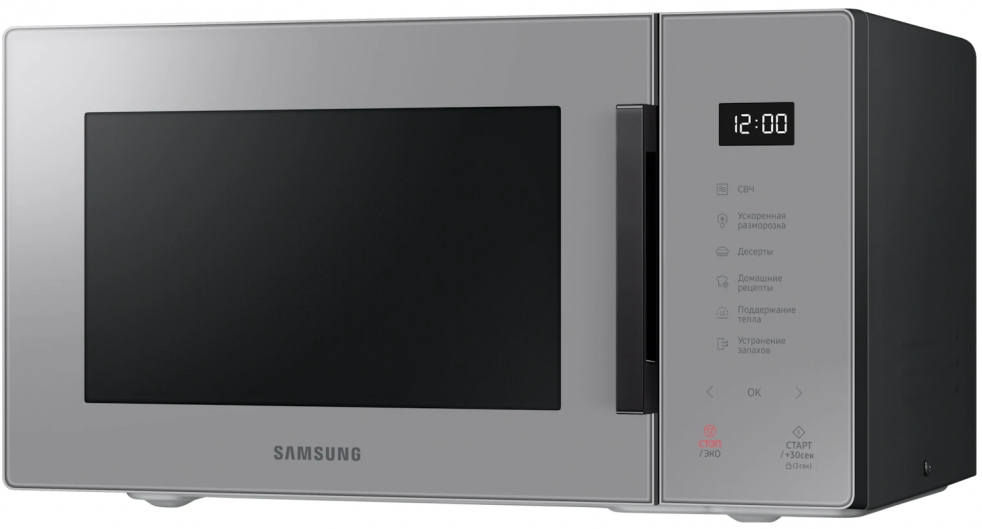 Cuptor cu microunde Samsung MS23T5018AGBW 1150 W / 23 l / Argintiu photo 6