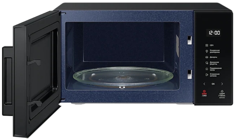 Cuptor cu microunde Samsung MS23T5018AKBW 1150 W / 23 l / Negru photo 2