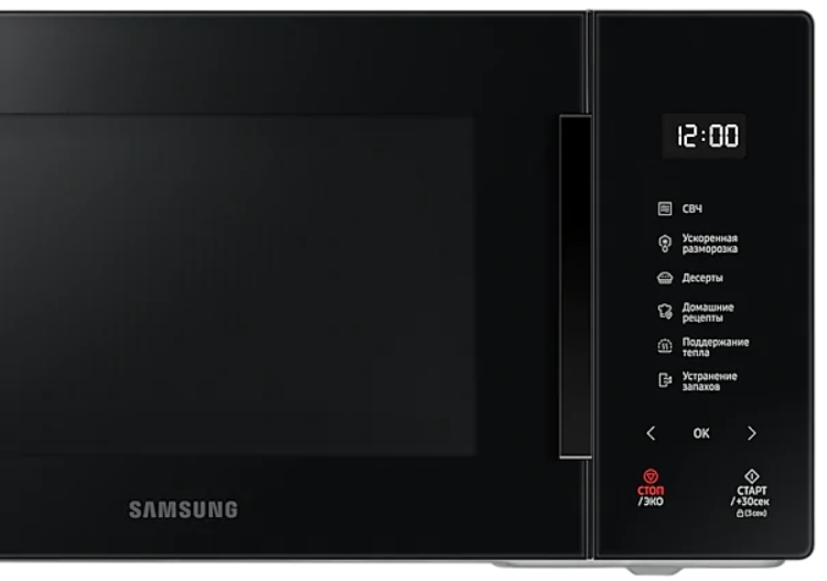 Cuptor cu microunde Samsung MS23T5018AKBW 1150 W / 23 l / Negru photo 5