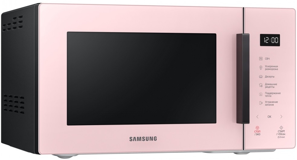 Микроволновая печь Samsung MS23T5018APBW 1150 Вт / 23 л / Розовый photo 4