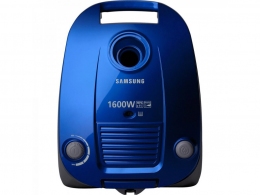 Пылесос с мешком Samsung VCC4140V3A/SBW, 1600 Вт, 83 дБ, синий/голубой thumbnav 1