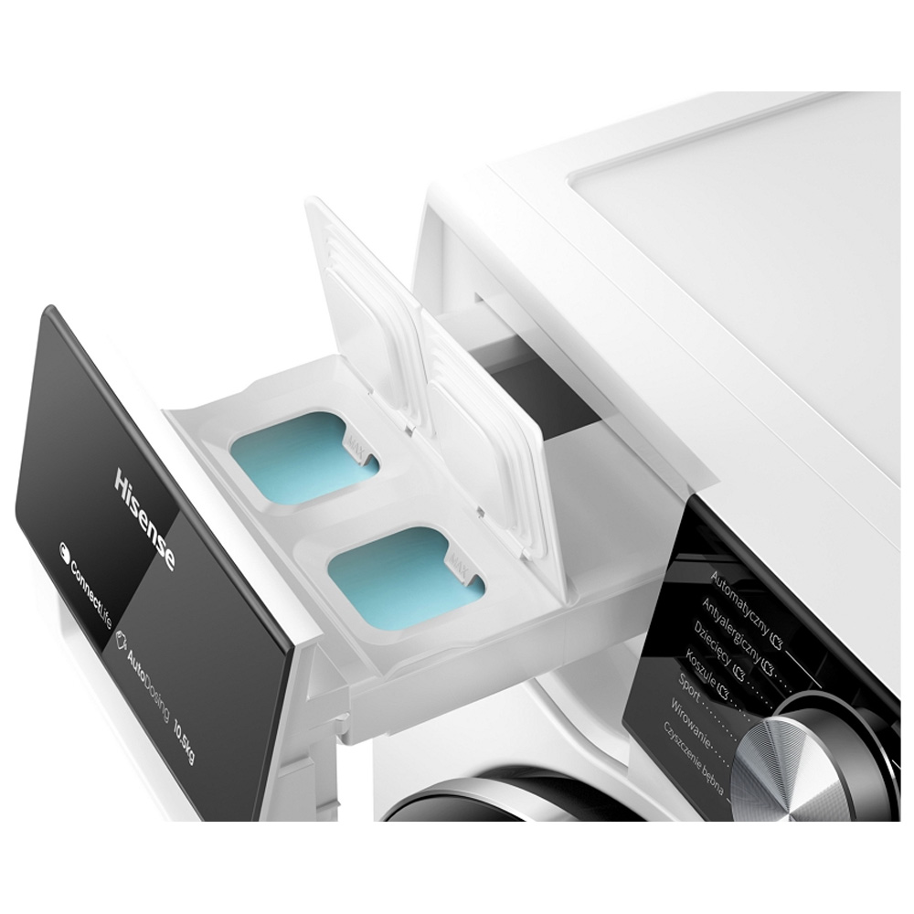 Masina de spalat Hisense WF5S1045BW 10.5 kg / 1400 rot/min / A / Alb photo 6