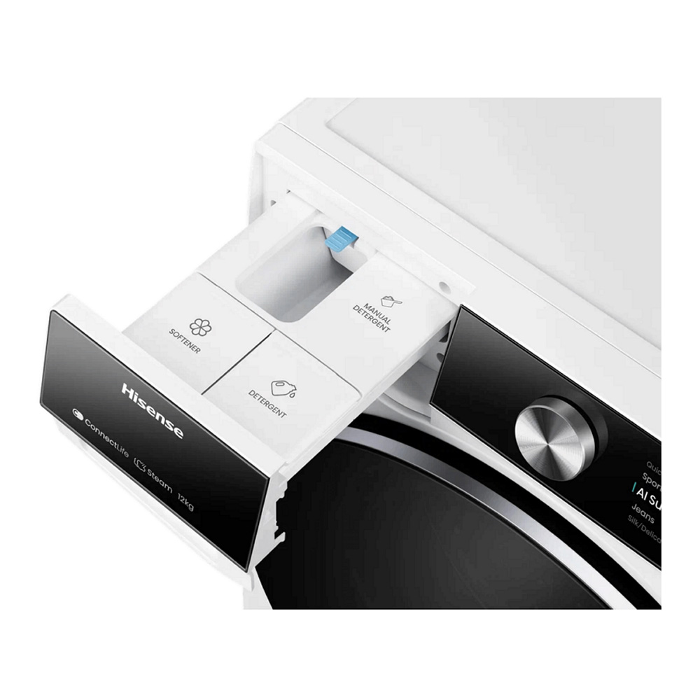 Masina de spalat Hisense WF7S1247BW 12 kg / 1400 rot/min / A / Alb photo 5