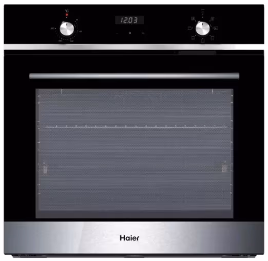 Встраиваемый духовой шкаф Haier  HOX-P06HGBX, 76 л, A, Нерж. сталь 