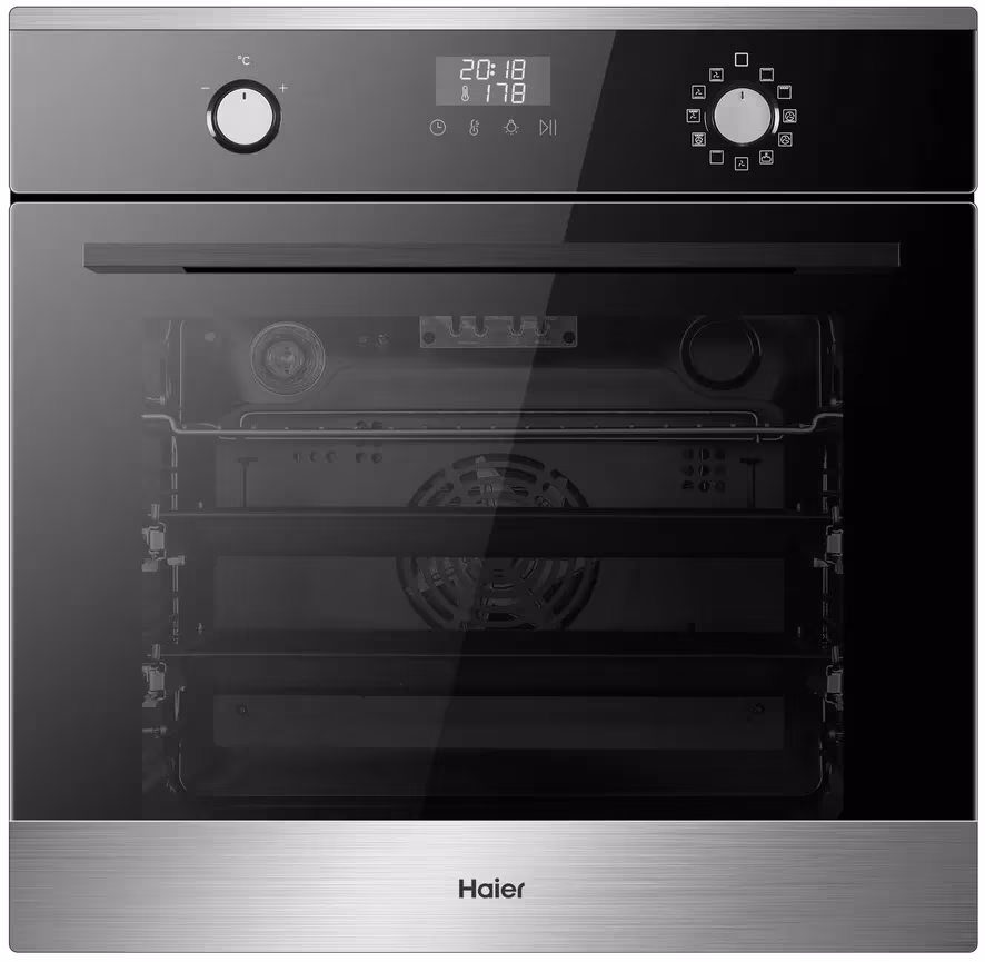 Cuptor electric incorporabil Haier  HOXP11CGBX, 76 l, A, Negru 
