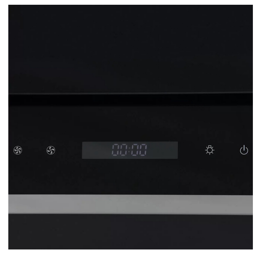 Вытяжка Haier HVXW672GBX / Наклонная / До 12 кв.м / Черный photo 4
