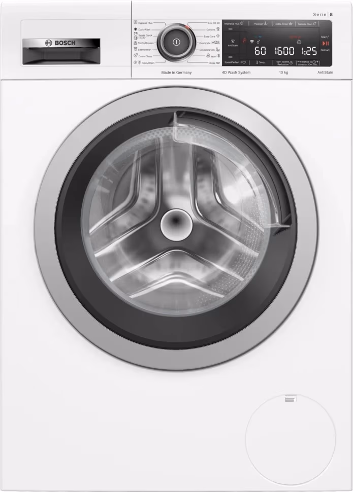 Стиральная машина Bosch WAX32MH1BY, 10 кг, 1600 об/мин, A, Белый