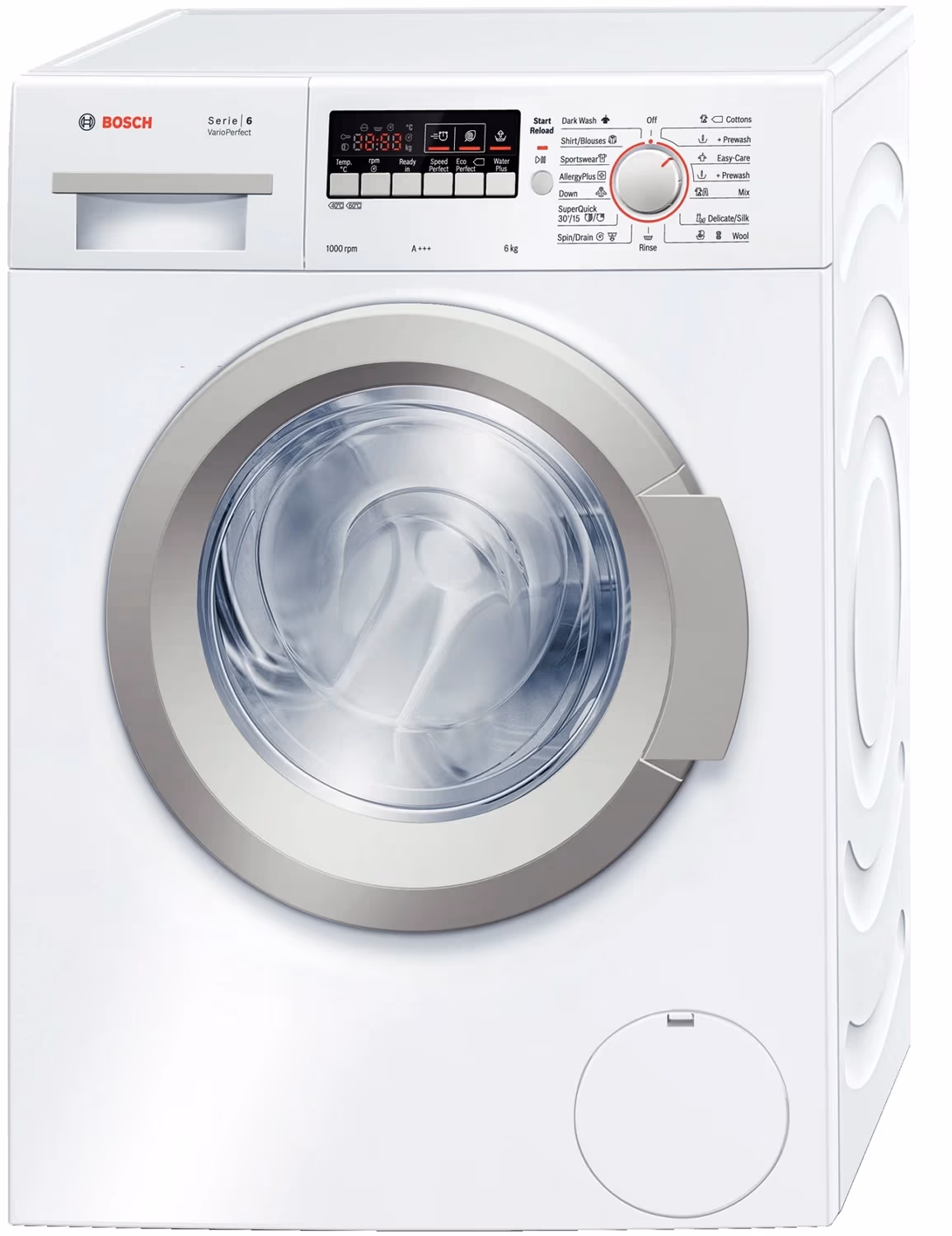 Masina de spalat Bosch WLK20261BY, 6 kg, 1000 rot/min, A+++, Alb 