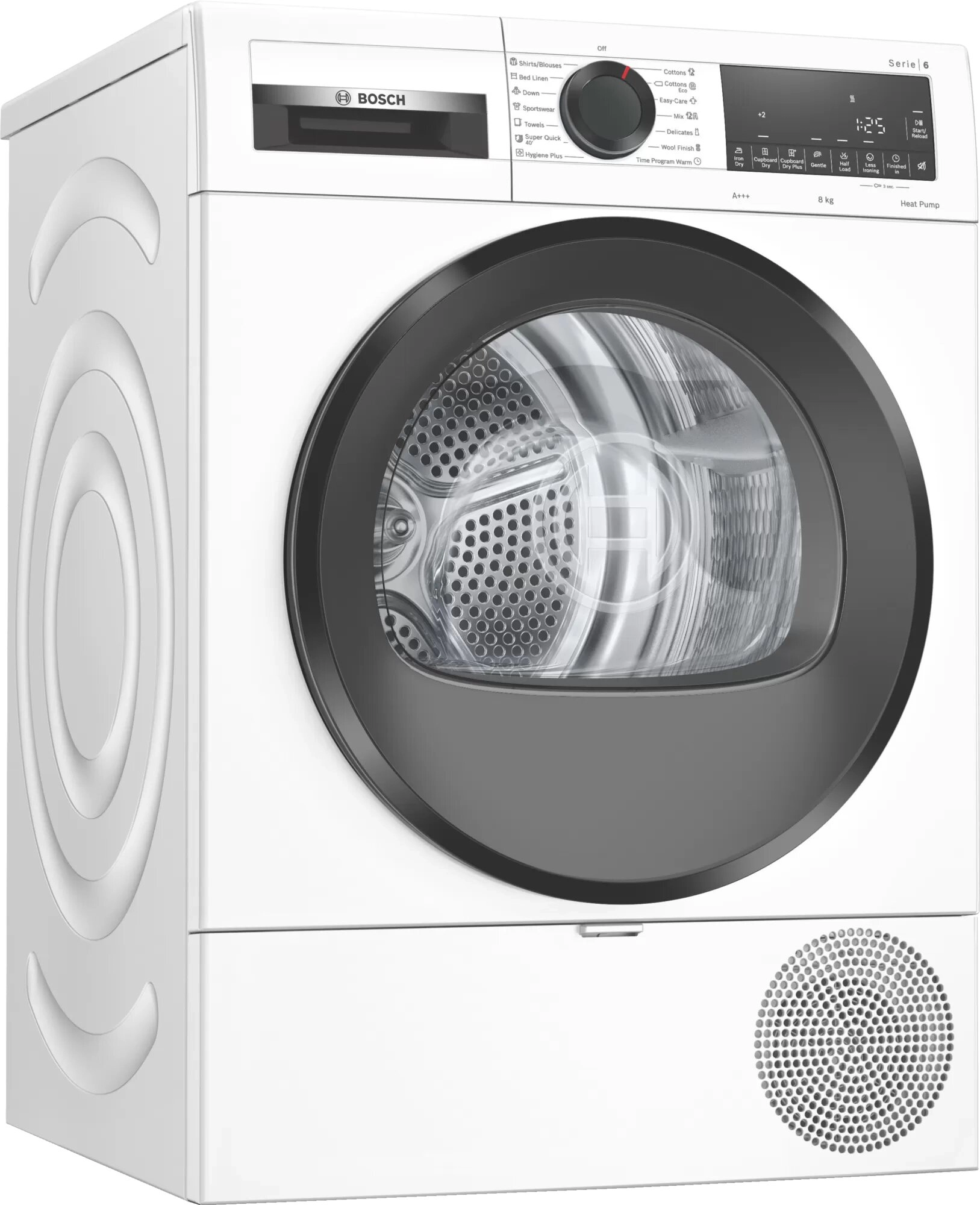 Сушильная машина Bosch WQG233D1BY / 8 кг / A+++ / Белый photo 1 Сушильная машина Bosch WQG233D1BY / 8 кг / A+++ / Белый photo 1