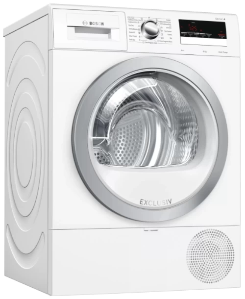 Сушильная машина Bosch WTR85V90BY / 8 кг / A++ / Белый photo 1 Сушильная машина Bosch WTR85V90BY / 8 кг / A++ / Белый photo 1