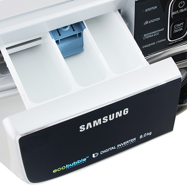 Стиральная машина Samsung WW80K52E61SDBY 8 кг / 1200 об/мин / A / Cерый photo 4